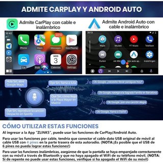 Radio coche 1DIN Android 13 10 pulg NUEVO