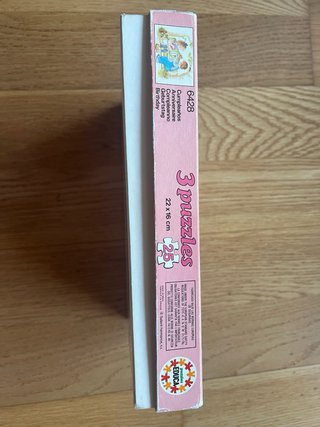 Puzzle Educa 3 Puzzles 25 Piezas