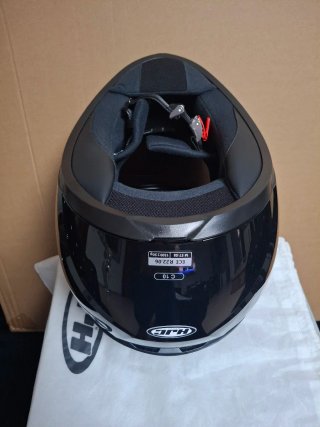 Casco HJC C10 Negro Brillo (Talla M) + 2 viseras