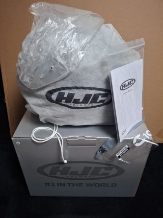 Casco HJC C10 Negro Brillo (Talla M) + 2 viseras