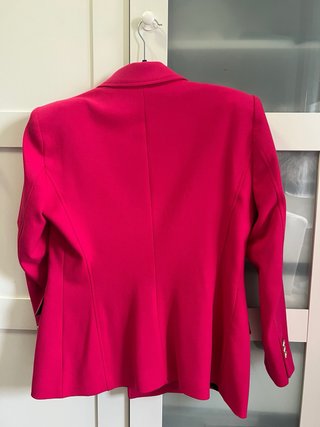 Giacca Blazer Doppiopetto Zara Magenta XL