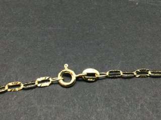 E743838-10 CADENA ORO 18K 22CM