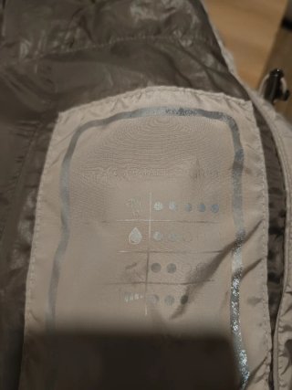 Abrigo Geox Plumas Mujer Beige