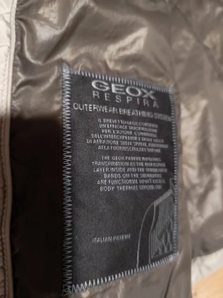 Abrigo Geox Plumas Mujer Beige