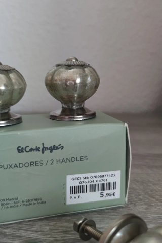Tiradores El Corte Inglés (4 uds)