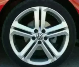4 TAPAS RUEDA LLANTA VOLKSWAGEN 65/56mm 3B7601171