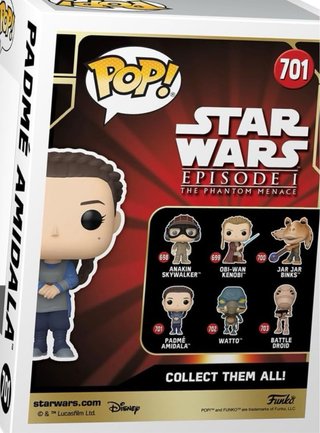 Funko Pop! Star Wars: Padmé Amidala #701