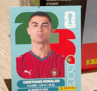 Cristiano Ronaldo CR7 Panini Sticker