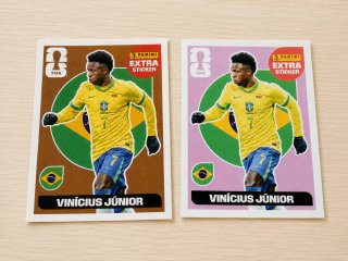 Cromos Panini Mundial 2026 Extra Sticker vinicius