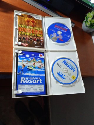 2 Juegos Wii: Victorious Boxers y Wii Sports Resor