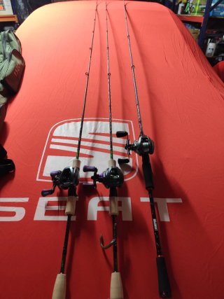 Caña de pescar Baitcasting
