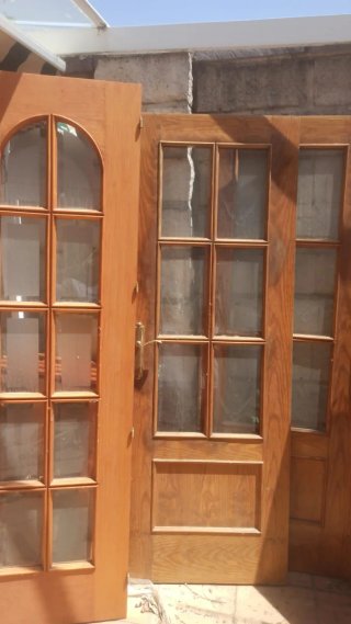 Puertas de madera rústicas