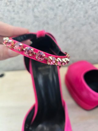 Sandalias Estilo Medusa Aevitas Y2K Rosa
