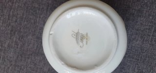 Macetero Jango Porcelana Flores Moradas