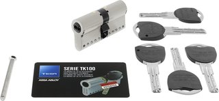Tesa TK100 cilindro europeo seguridad niquel