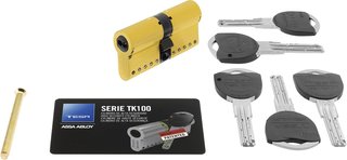 Tesa TK100 cilindro europeo seguridad niquel