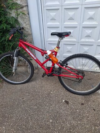 Bicicleta roja 50cm