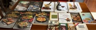 Grande lotto di libri di cucina - 25 libri