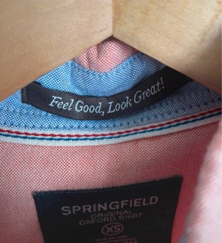 Camisa Springfield Talla XS Rosa