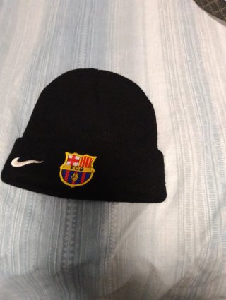 Gorro FC Barcelona Nike Invierno Negro