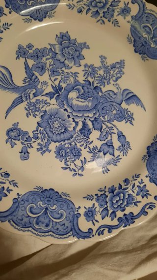 Piatto da portata Ridgway Staffordshire England