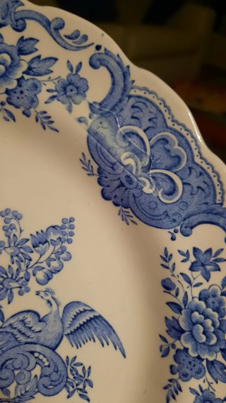 Piatto da portata Ridgway Staffordshire England