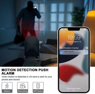 cámara mini WiFi carga inalámbrica HD