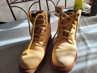 Botas de Montanha Estilo Bege