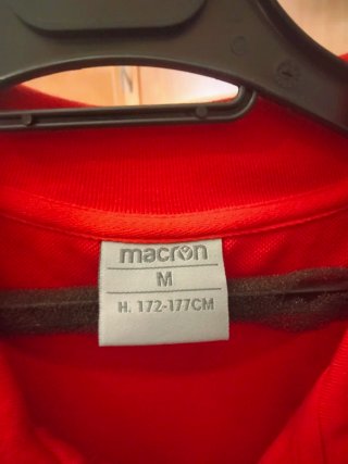 Polo Oficial RFEF Macron Rojo | Buen estado
