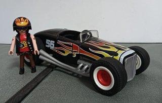 Coche Playmobil Heat Racer con figura