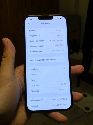 Iphone 13 Pro Max 128gb 100% bateria como nuevo