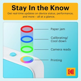Kodak Printomatic+ cámara instantánea portátil