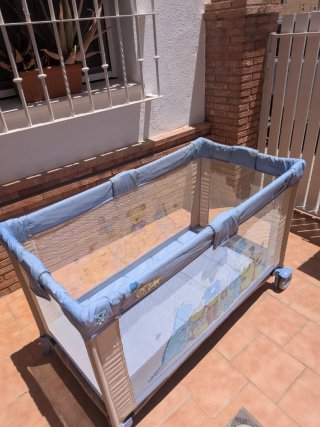 Parque cuna plegable bebé