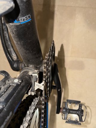 Bicicleta GHOST Negra y Azul