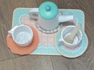 Cocina de juguete con accesorios