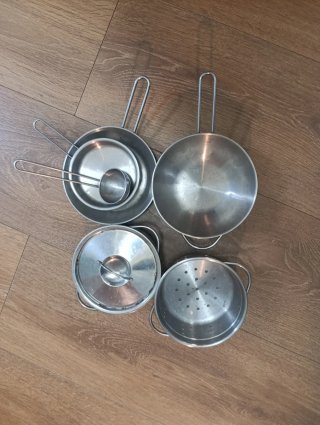 Cocina de juguete con accesorios