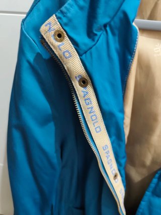 Cazadora Spagnolo Azul y Beige