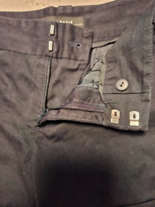 Zara Shorts Blu Cotone Tg S