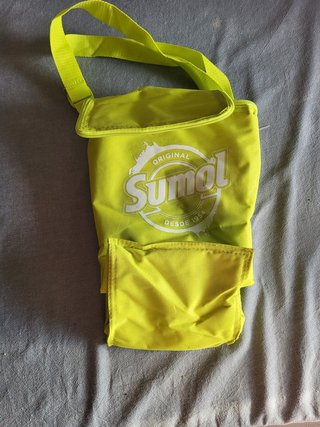 Bolsa Pequena Sumol Verde e Branca