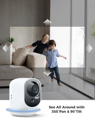 COCOCAM 2PCS cámara vigilancia interior