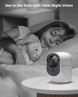 COCOCAM 2PCS cámara vigilancia interior