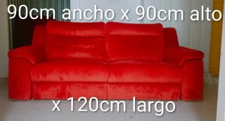 Conjunto de 3 ( 2 sillones y 1 sofá de 2 plazas )