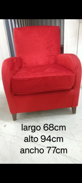 Conjunto de 3 ( 2 sillones y 1 sofá de 2 plazas )