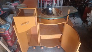 Mueble de baño madera