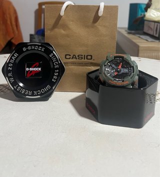Reloj Casio G-Shock Verde Naranja