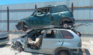 Bmw 180693 paragolpes tras mini (r50,r53) 1.6 16v