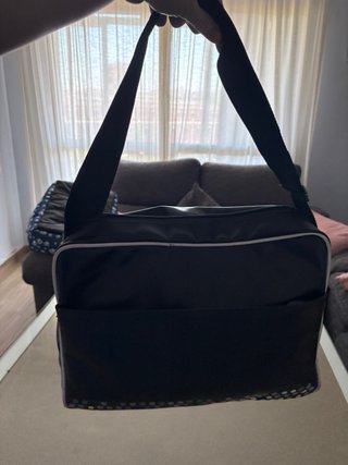 Macuto negro/plateado sirve para ordenador tambien