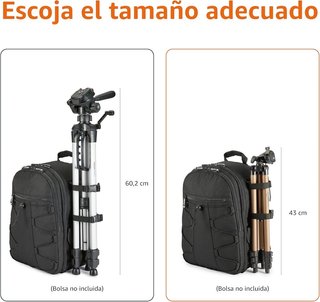 Amazon Basics trípode cámara ligero ajustable