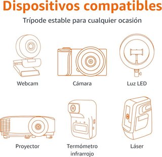 Amazon Basics trípode cámara ligero ajustable