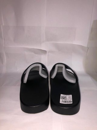 Chanclas Gucci Negras con Rayas Verdes y Rojas